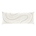 Sweet Jojo Designs Boho Tufted Swirl Body Pillow Cover Case Decorative Accent Long Couch Kids Bed Pregnancy Pillowcase 54x20 Neu