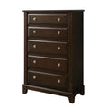 Benjara Benzara Transitional Style Wooden Chest, Brown,