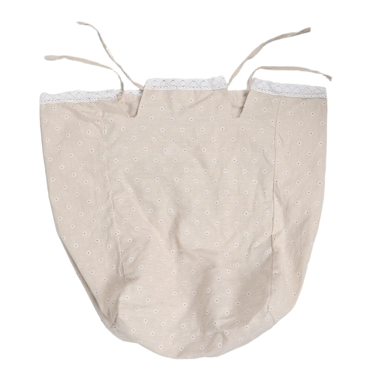 Laundry Hamper Liner Fabric Insert for Wicker and Wire Baskets Washable