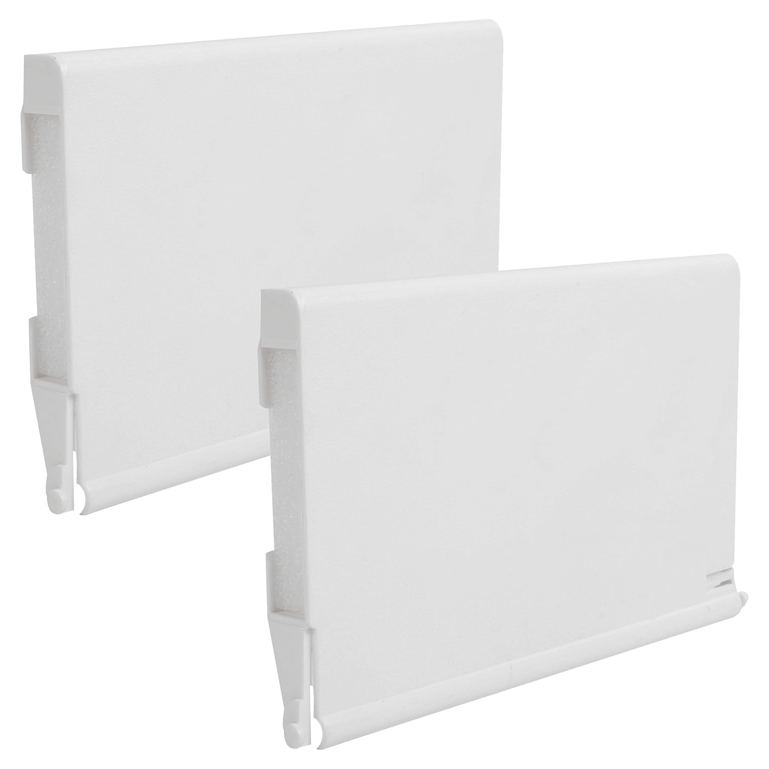 Calvana 2-Pcak Exact Replacement 516252 White Weir Gate Assembly - Bermuda Gunite Skimmer And Bermuda Skimmers - Vinyl Weir Gate