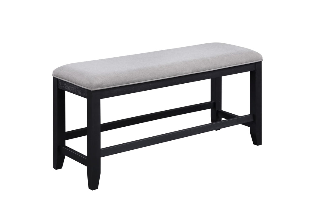 Steve Silver Furniture Yves Counter Bench Grey