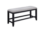 Steve Silver Furniture Yves Counter Bench Grey