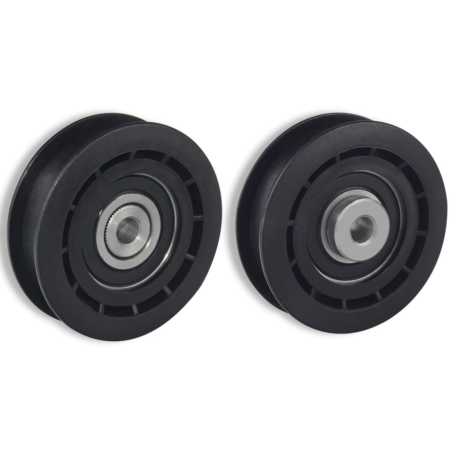 Karbay 2 Pack 120-7082 Idler Pulley Compatible With Toro 30' Time Master & Turf-Masters For Exmark Commercial 30 Walk-Behind- 2