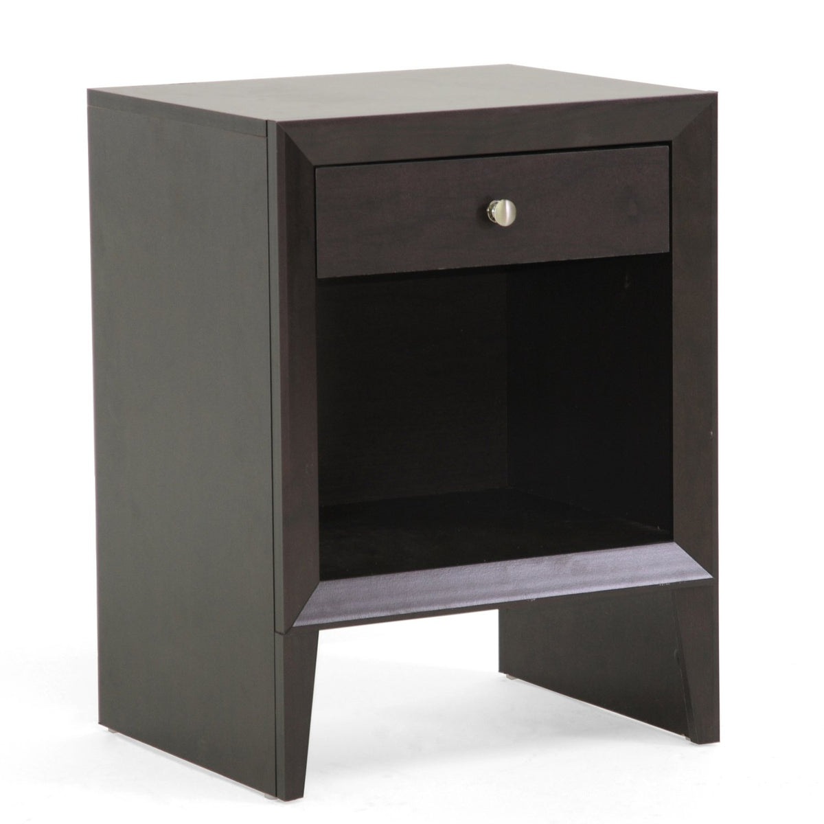 Baxton Studio Leelanau Modern Accent Table and Nightstand, Brown