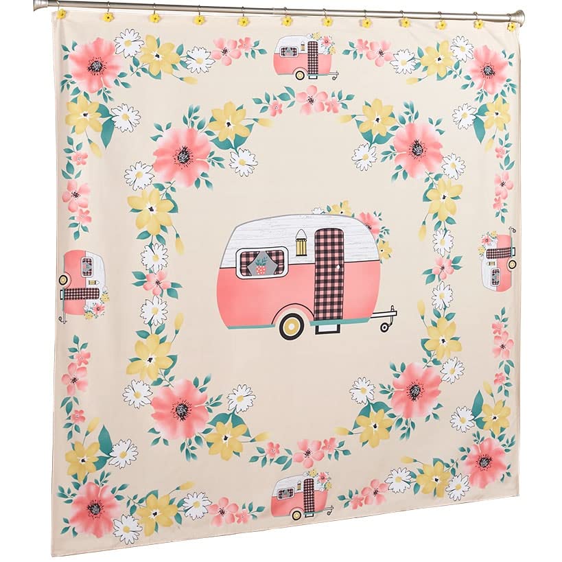 Floral Camper Bath Collection  Shower Curtain