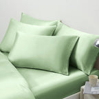 Ersmak Satin Pillowcase Standard Set Of 2, 20'' X 26'' Ultra Soft & Silky Satin Pillow Cases For Hair And Skin, Wrinkle Fade Res