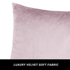 Gigizaza Decorative Couch Throw Pillow Cover,Set Of 2 20X20 Sweet Lilac Pillow Covers,Square Sofa Velvet Throw Cushions