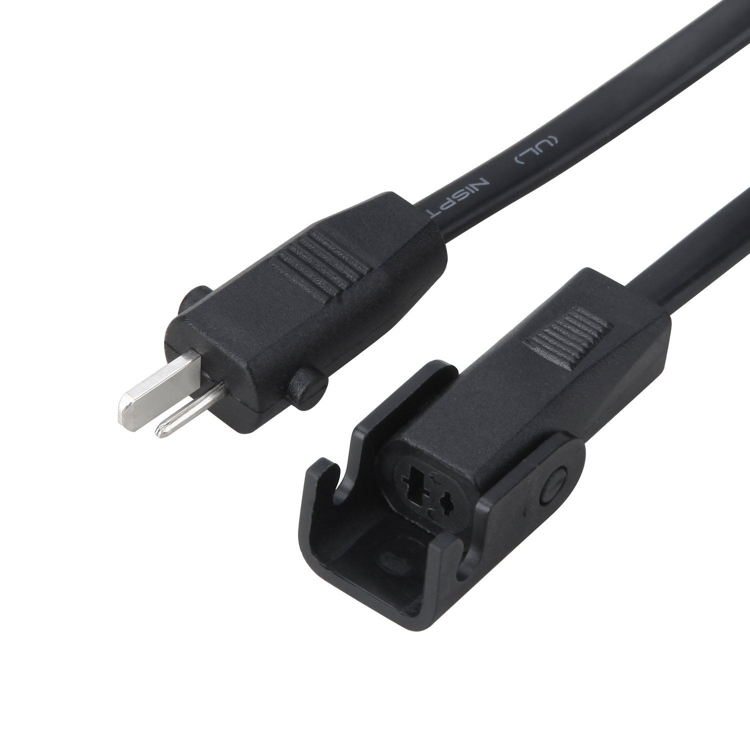 Fr 2 Pin Prong Motor Transformer Extension Power Cable