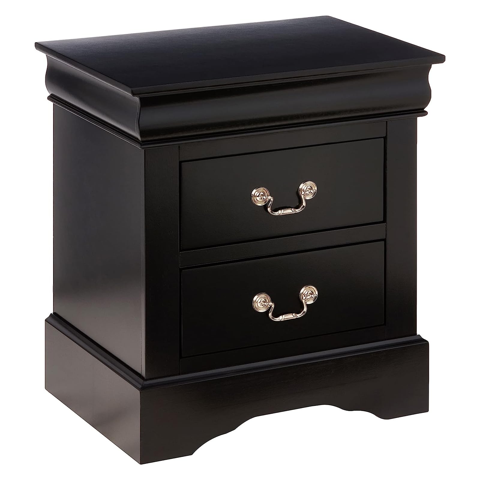 Acme Louis Philippe III Nightstand in Black