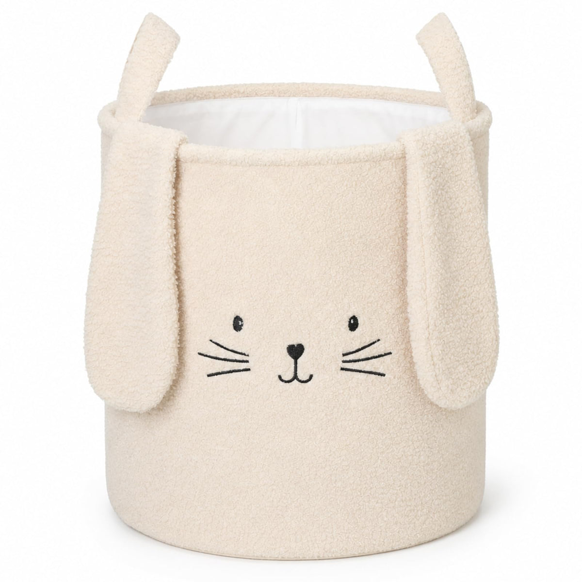Ferrochef Bunny Laundry Basket 15.8 x 13.4 Rabbit Baby Laundry Hamper