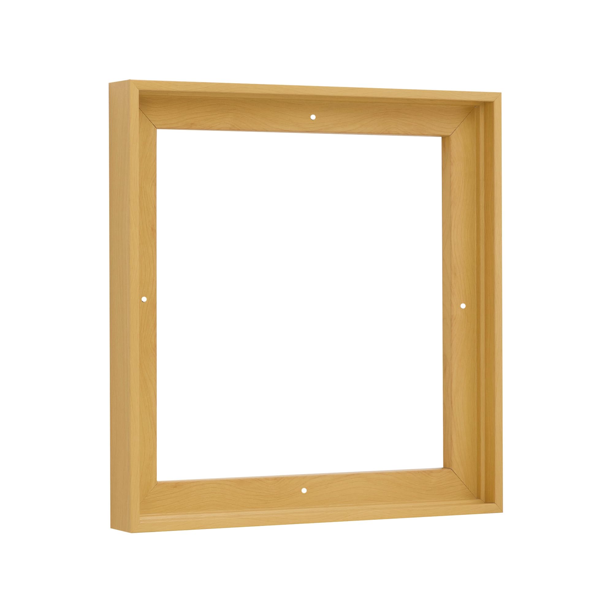 Pixy Canvas Floater Frame 4x4 for 3/4 (0.75) inch Deep Canvas Paintings/Canvas Prints/Wood Canvas Panels/Wall Art/Wall Decor/Hom