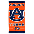 WinCraft NCAA Auburn University A1860115 Fiber Beach Towel, 9 lb/30 x 60