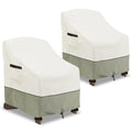 LSongSKY Patio Adirondack Chair Cover 2 Pack,Waterproof Heavy Duty Outdoor Chair Covers,Patio Adirondack Chair Cover for Outdoor