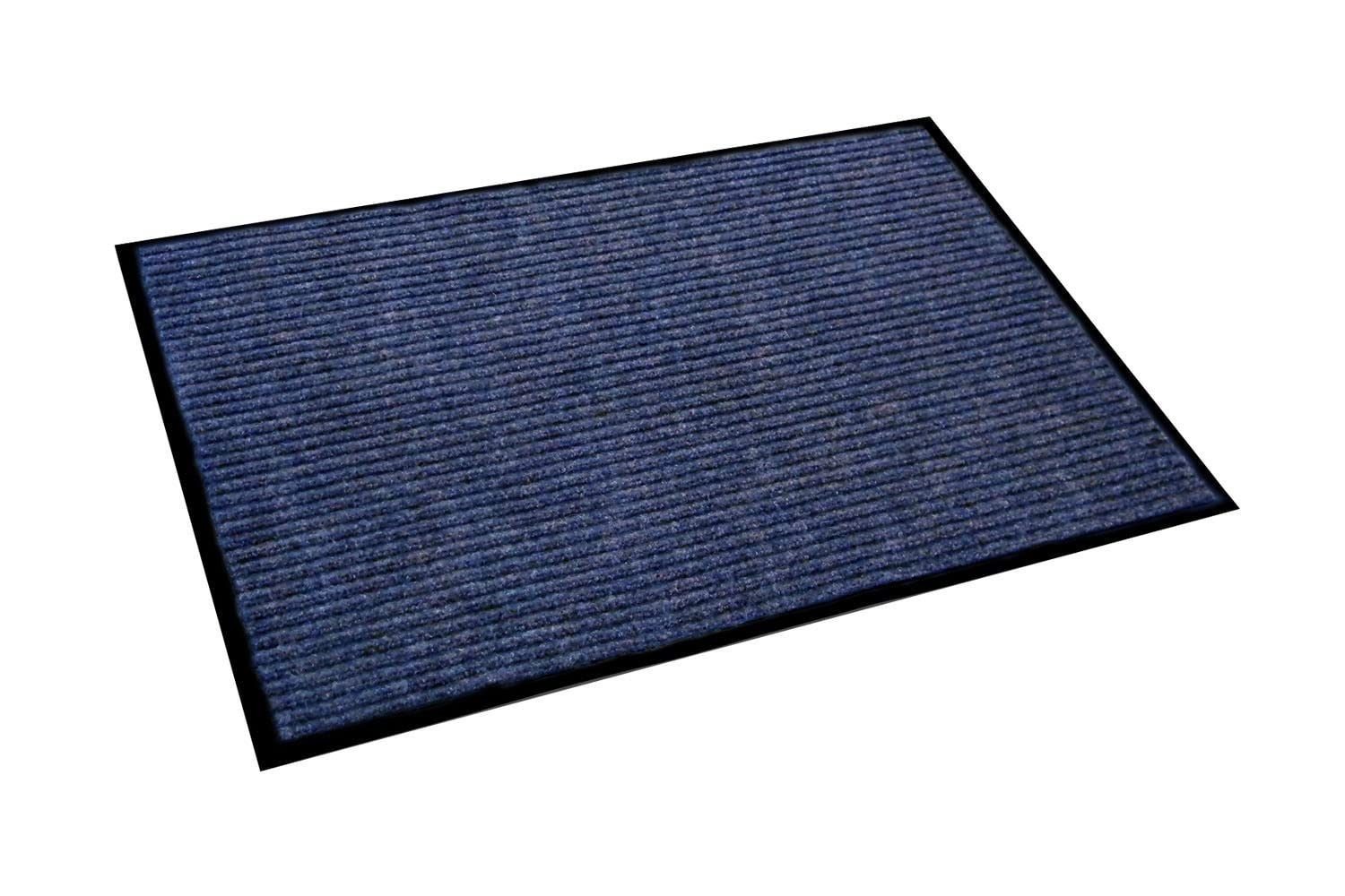 Floortex Doortex Ribmat Blue Indoor Entrance Mat 48" x 36" (FRECOR3648BL)