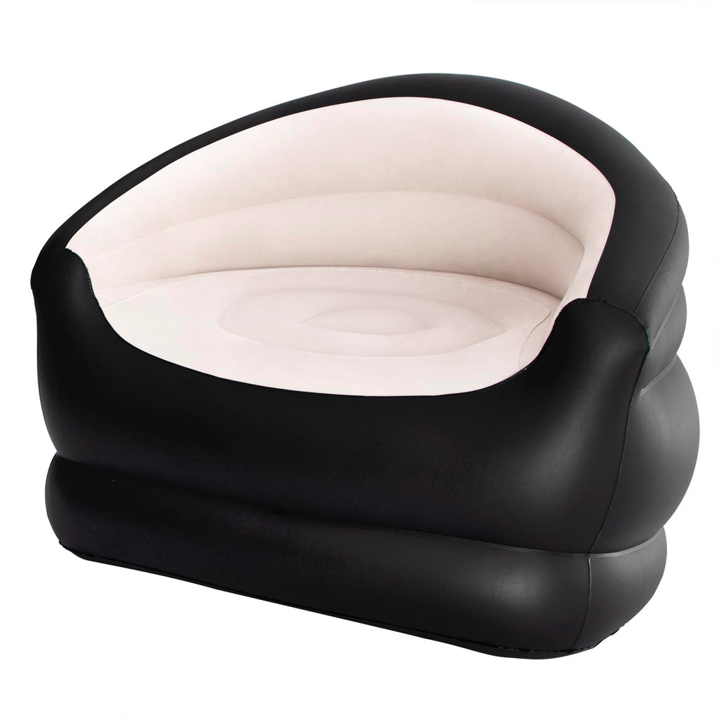 Dimar Garden Inflatable Couch Outdoor Air Sofa,Blow Up Couches Lazy Sofa For Camping, Single Size