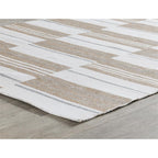 Kosas Home Boulder 24 X 36 Polypropylene Fabric Area Rug In Ivory/Natural