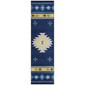 Phoenix Ph4 Blue Southwestern Rug Runner 2' 3" X 7 ' 6"