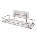 Zomoza Adhesive Wire Drilling Removable Wall Mounted Stainless Organizer Rack Basket Caddy Shower Kitchen Bathroom Shelves