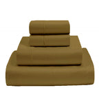 Mygiza Sheets,100% Giza Egyptian Cotton Sheets-Twin Size Giza Cotton Sheets Set To Fit Upto 15 Inches Deep Mattress (4 Pcs) Taupe