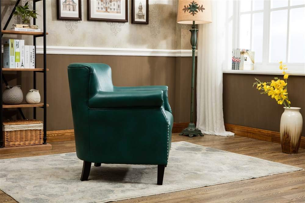 Comfort Pointe Club Chair In Teal