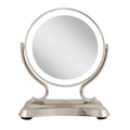 Zadro 12' Glamour LED Makeup Mirror with Lights and Magnification 5X/1X Touch Control Mirror with Lights for Makeup Desk (Satin
