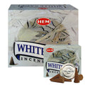White Sage Incense Cones and Cone Incense Burner Bundle Insence Insense Hem Incense
