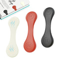 Xyofun 3 Pack Silicone Magnetic Bookmarks, Double-Sided Magnet Reading Clips, Page Holders For Men & Women, Ideal Gift For Book