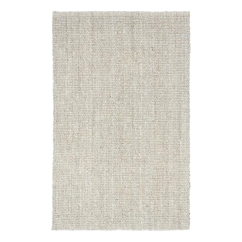 Kosas Home Anello 120 x 168 Jute Fabric & Seagrass Area Rug in Ivory