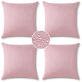 Otostar Outdoor Waterproof Throw Pillow Covers Garden Decorative Cushion Case Pillow Covers Square Outdoor Pillowcases Patio Pil