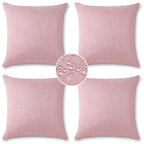 Otostar Outdoor Waterproof Throw Pillow Covers Garden Decorative Cushion Case Pillow Covers Square Outdoor Pillowcases Patio Pil