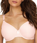 Olga Womens Plus Size No Side Effects Underwire contour Bra, Rosewater, 36DD