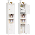 ANWBROAD Slim Bathroom Storage Cabinet with 2 Doors and Adjustable Shelf