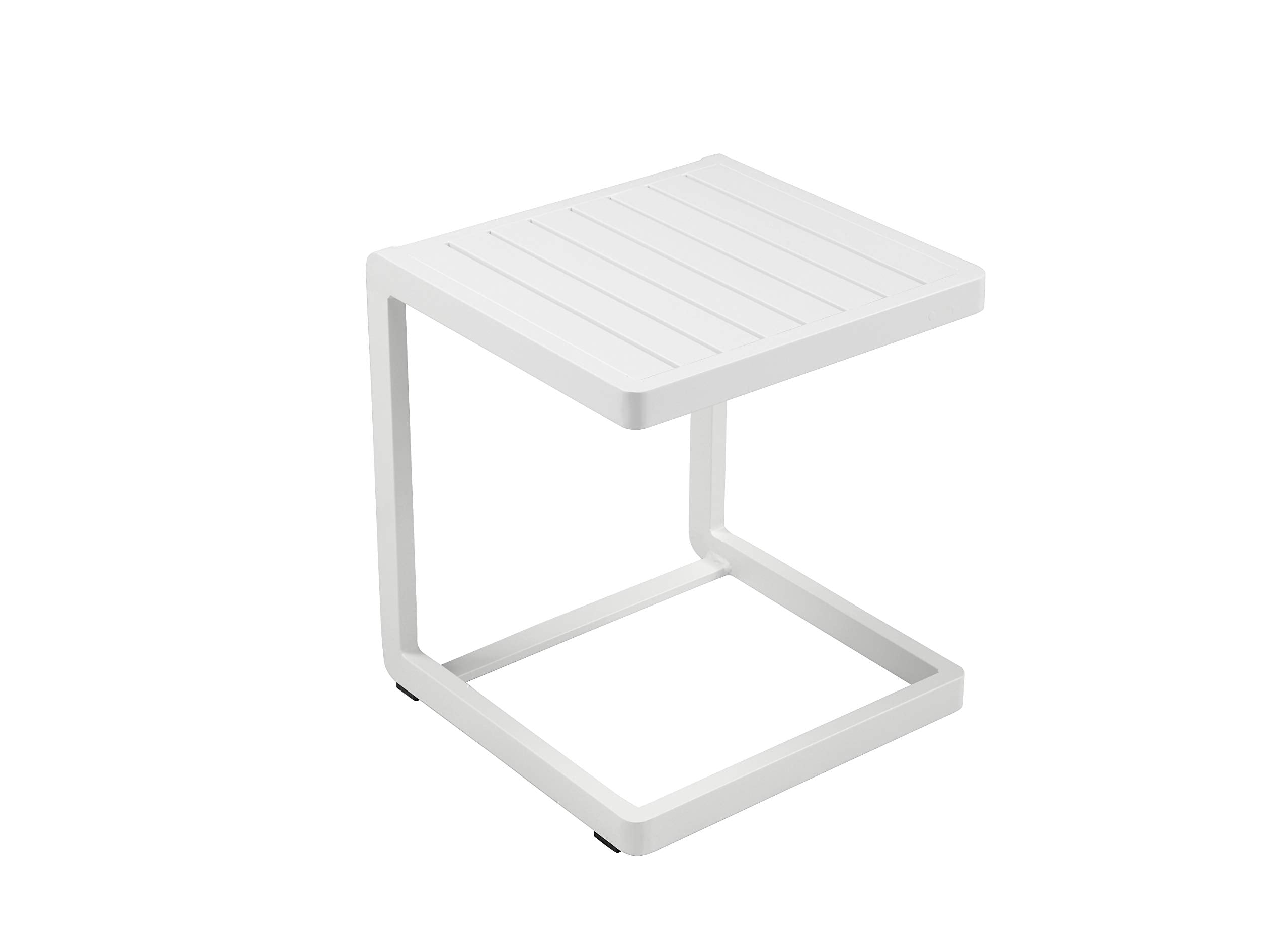 Pangea Home X-Chris St Wht Modern Table, White