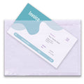 Tapsin 6'X9' Clear Packing List Envelopes, Top Loading Shipping Label Envelopes Pouches, Adhesive Shipping Label Sleeves/Maili