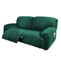 ULTICOR Extra Wide 75'' - 100'', Reclining 2 Seater Sofa Cover, Extra Wide Reclining Love Seat Slipcover, 6-Piece Velvet Stretch