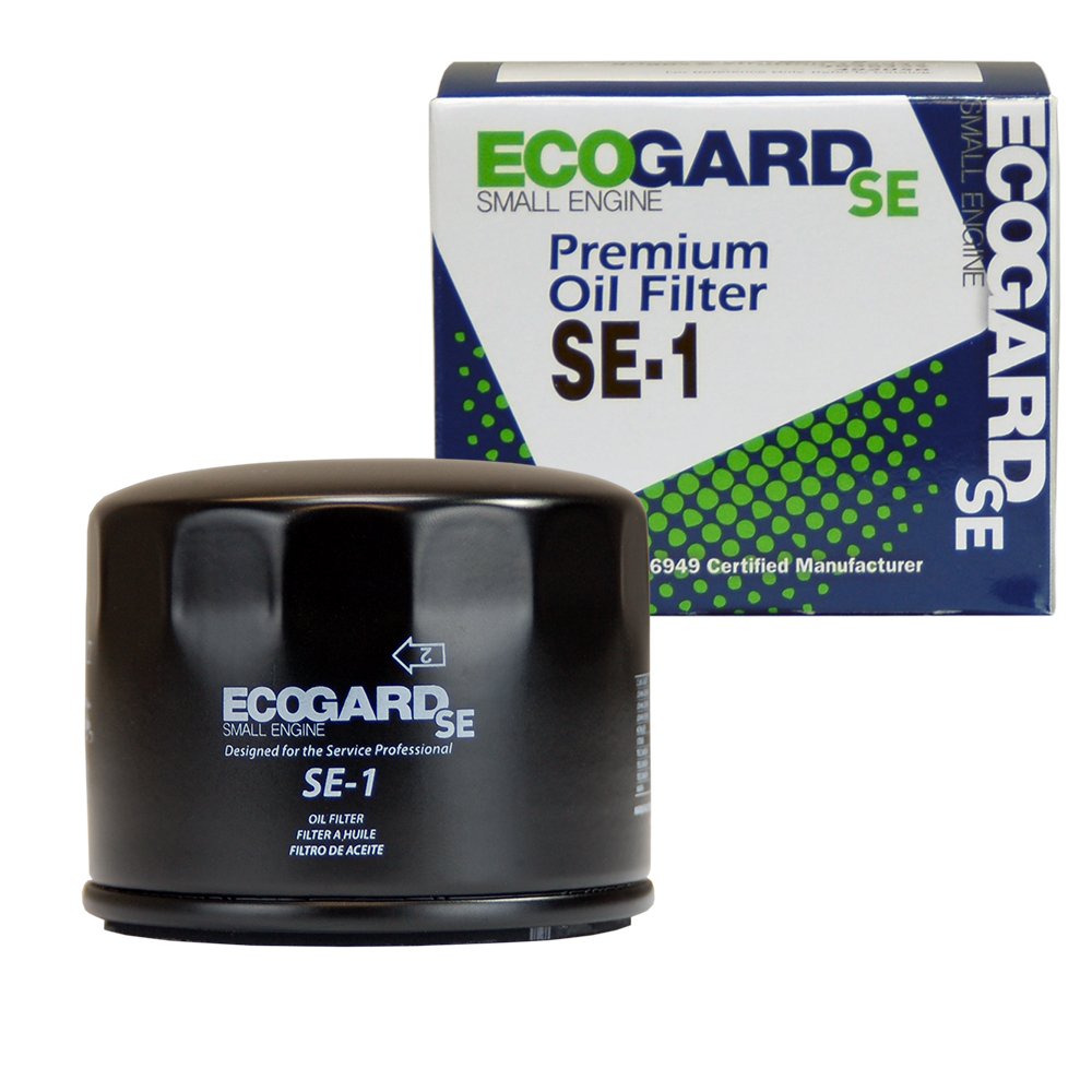 Ecogard Se-1 Small Engine Oil Filter For Mowers, Tractors, Lawn Equipment, Other Small Gas Engines Replaces Briggs-Stratton 4929