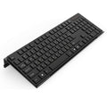 Kotemon Acrylic Tilted Computer Keyboard Stand For Ergonomic Typing, Keyboard Tray Holder With Silicone Non-Slip Case, Black
