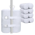 Extra Large 320 Lbs White Canopy Sandbags Weight Bags For Pop Up Canopy Tent,1680D Heavy Duty Leg Canopy Weights Sand Bags Perfe