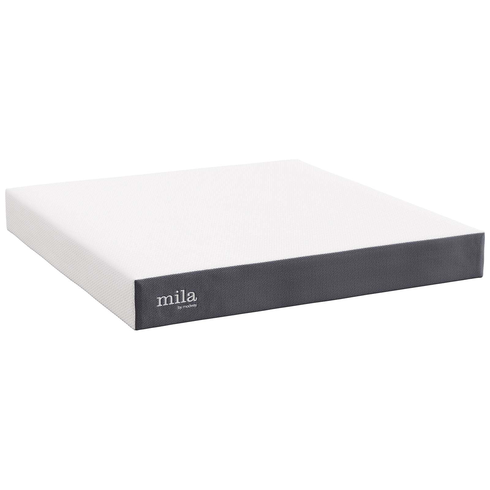 Modway Mila Firm 10" Fiberglass Free Memory Foam King Mattress