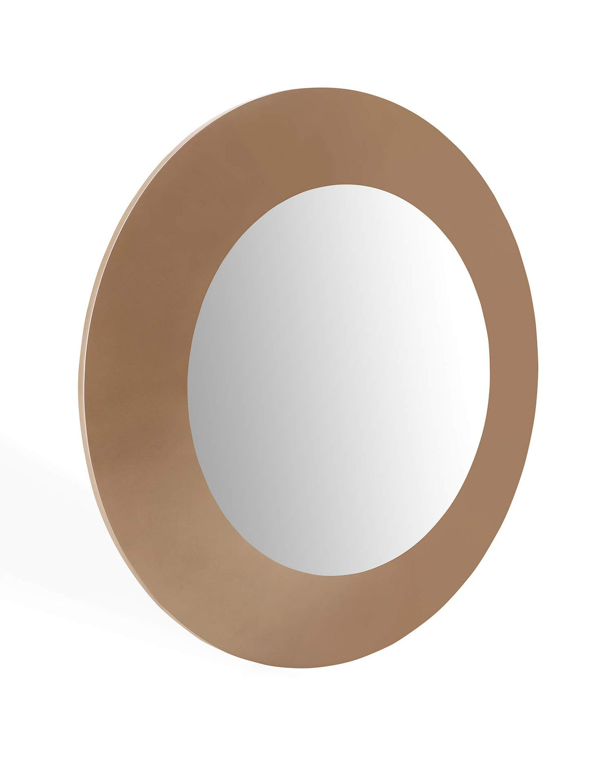 HomeRoots Gold Round Accent Mirror