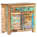 vidaXL Sideboard 27.6"x13.8"x25.6" Solid Reclaimed Wood