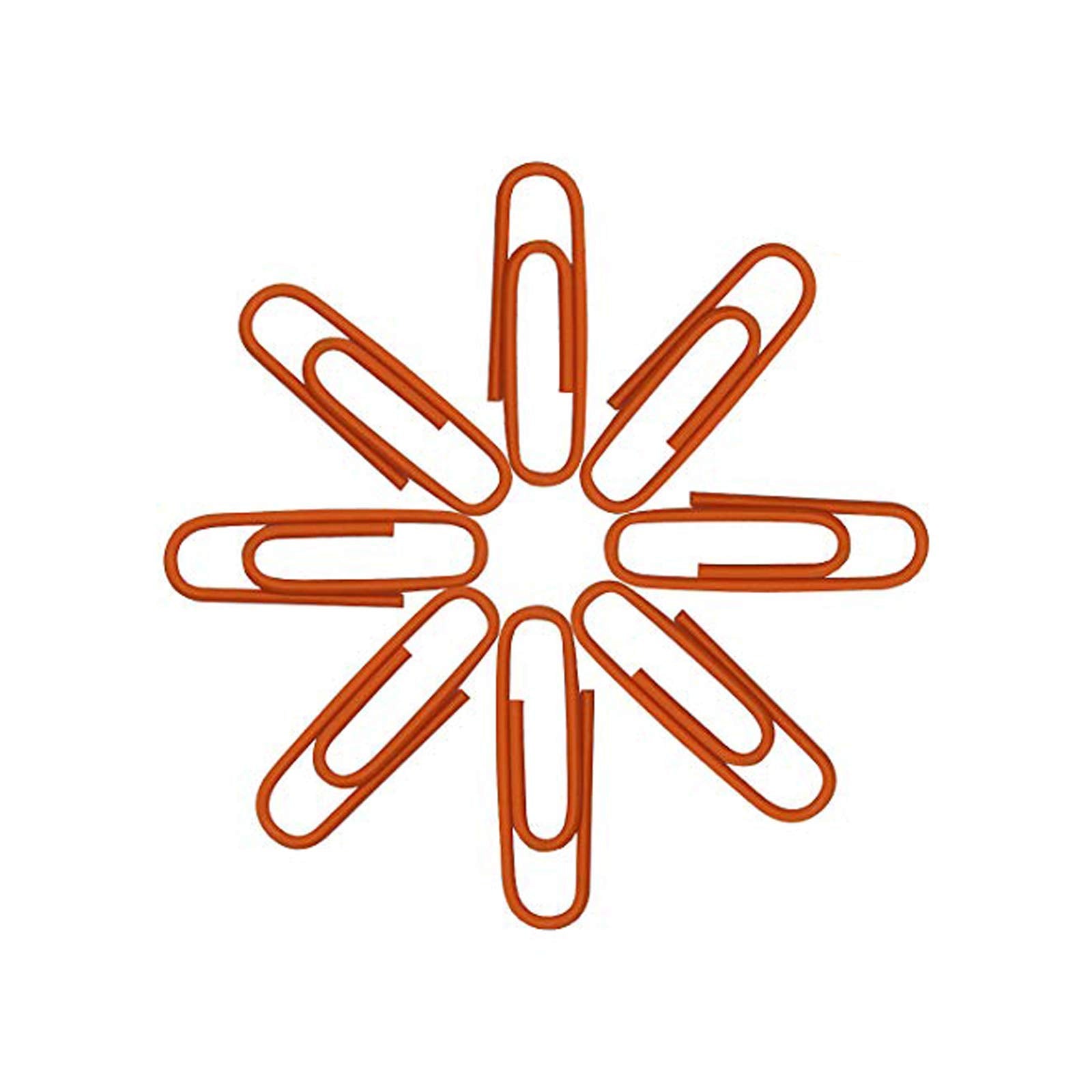 Small Mini 300 Pack Paper Clips 1.1 Inches - Assorted Color Office Supply Accessories - Cute Paper Needle - Multicoloured Bookma