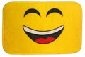 24x7 eMall Emoji Bathroom Rug Mat (22X16 Inch),Extra Soft and Absorbent Rugs, Machine Wash/Dry, Floor Mats for Tub, Shower and B