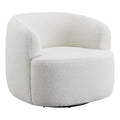 Coaster Home Furnishings Hudson Upholstered Swivel Chair Natural