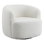 Coaster Home Furnishings Hudson Upholstered Swivel Chair Natural