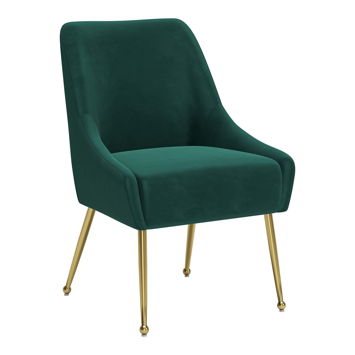 Zuo Maxine Dining Chair Green & Gold