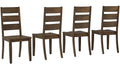 Joanna 4-Piece Ladder-Back Dining Chair Set