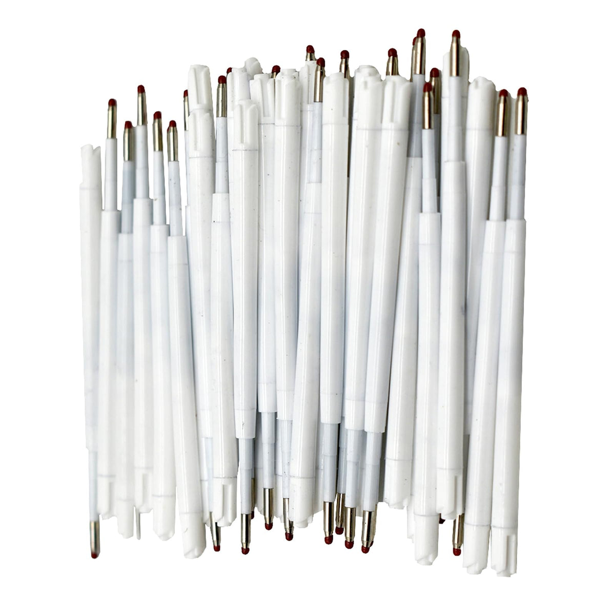 Lopenle 100 Pcs Ballpoint Pen Refills Retractable Pen Refills 3.86' Black Ink For Sparkle Pens Bamboo Pen Refills1.0Mm For Retr
