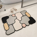 CAPSEA SpecialShaped Puzzle 5D Mat, Washable and Soft Floor Mat, NonSlip Durable Floor Rug, Bathroom Toilet Door Mat, Foot Pad