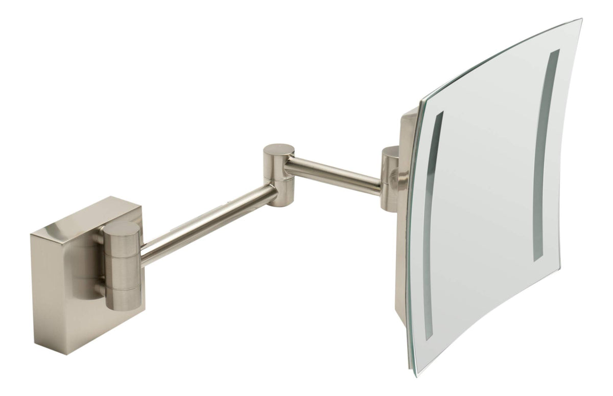 Alfi Brand Abm8Wledbn Mirror, Brushed Nickel